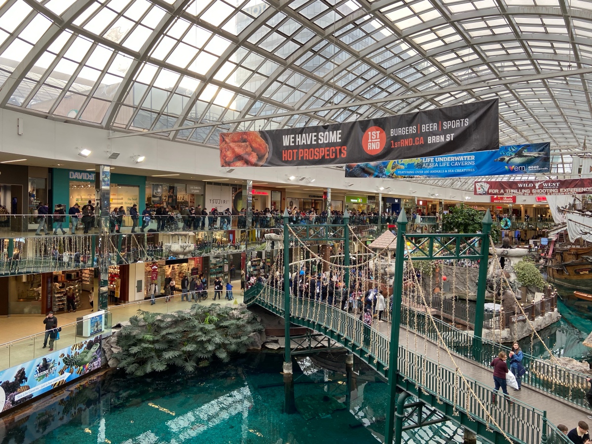 West Edmonton Mall The Largest Mall In North America Roaming With Wally